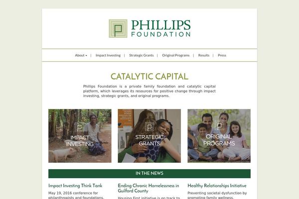 phillipsfoundationnc.org site used Mod-phillips