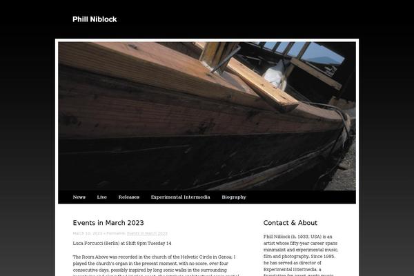 Touch theme site design template sample