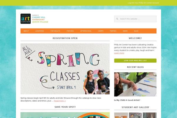 Site using Genesis Simple Share plugin