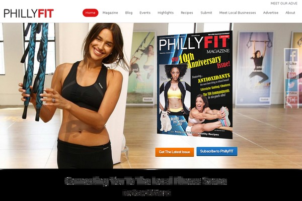 GetFit theme site design template sample