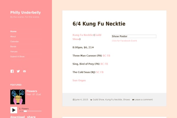 Site using Infinite-Scroll plugin