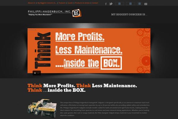 Newport theme site design template sample