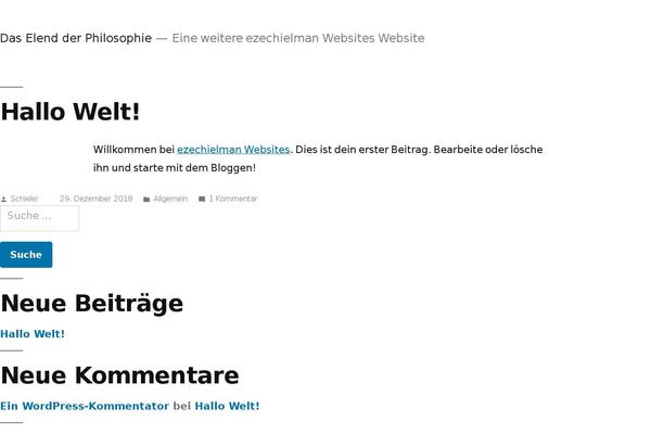 Twenty Nineteen theme site design template sample