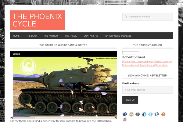 philosophiesdead.com site used Metro Pro