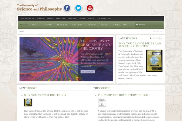 Revista theme site design template sample