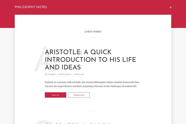 Typology theme site design template sample