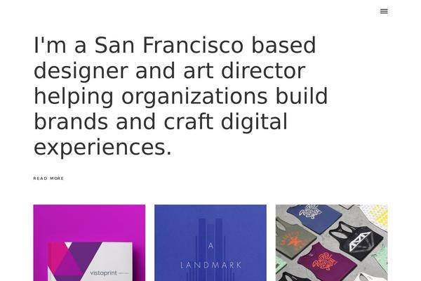 Semplice theme site design template sample