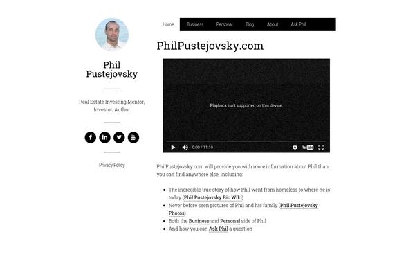 Wintersong Pro theme site design template sample