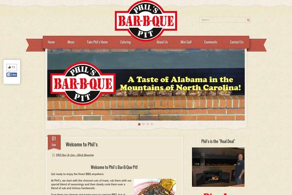 Retropress theme site design template sample