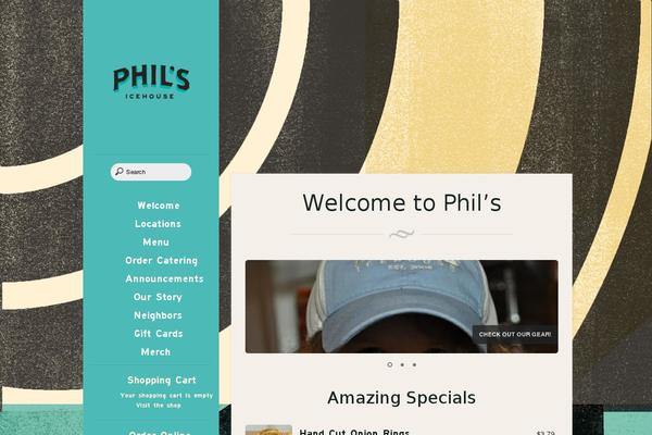 Eatery theme site design template sample