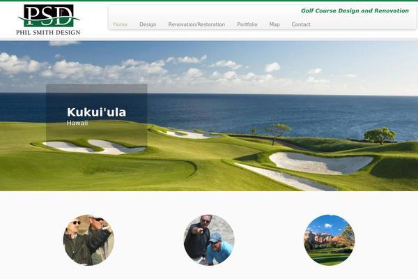 Customizr-child theme site design template sample
