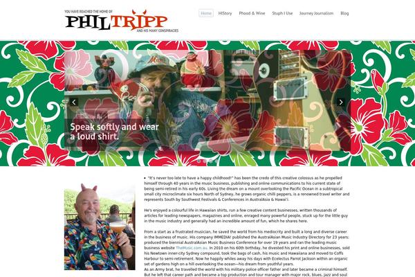 Simplicity theme site design template sample