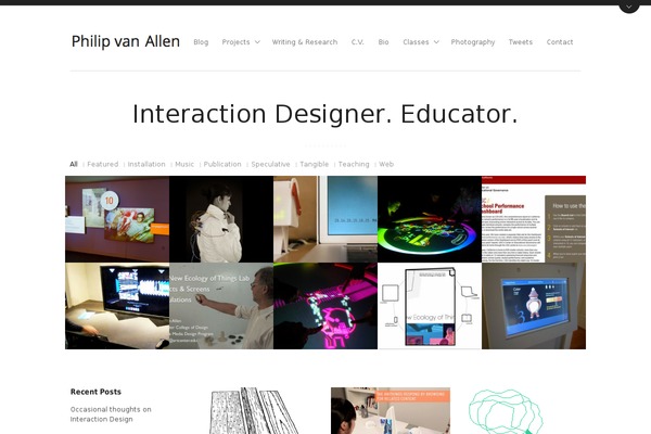 philvanallen.com site used Aware_new
