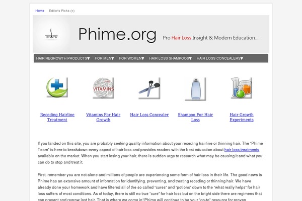 phime.org site used Maxwp