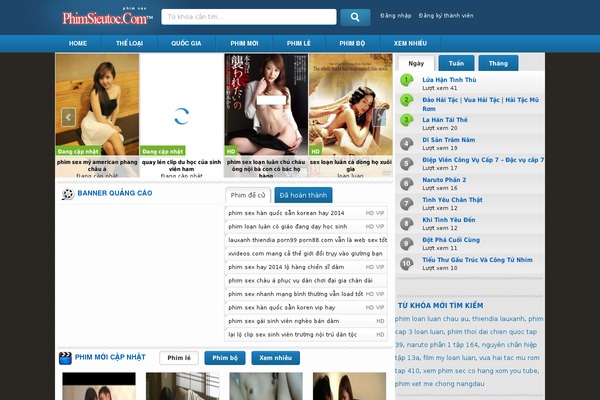 phimsieutoc.com site used Phim3s