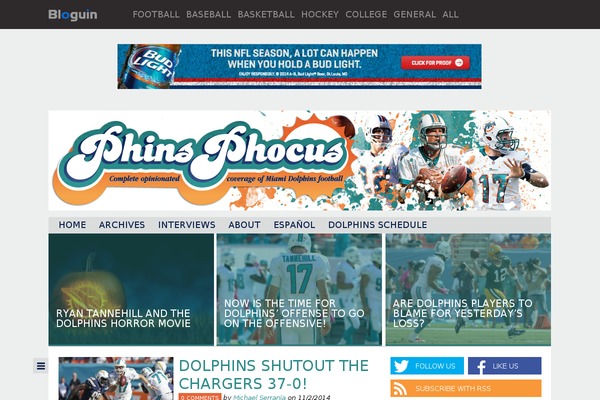 Blogum theme site design template sample
