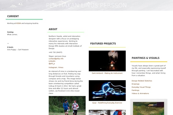 BlankSlate theme site design template sample