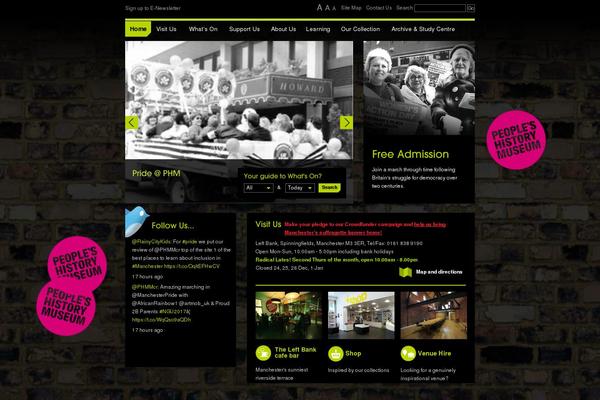 phm.org.uk site used Phm