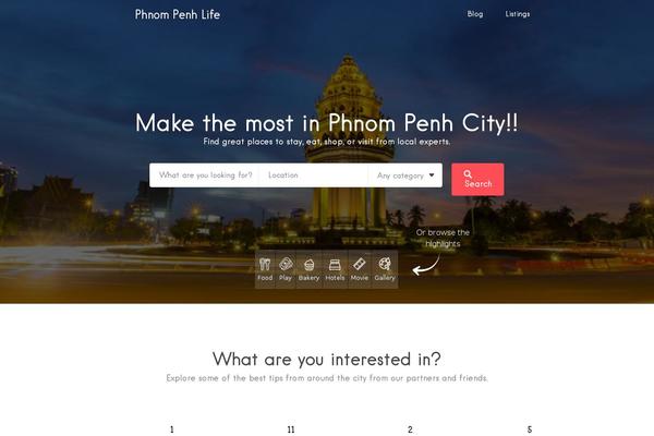 LISTABLE theme site design template sample