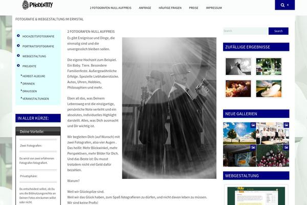 MaxFlat Core theme site design template sample