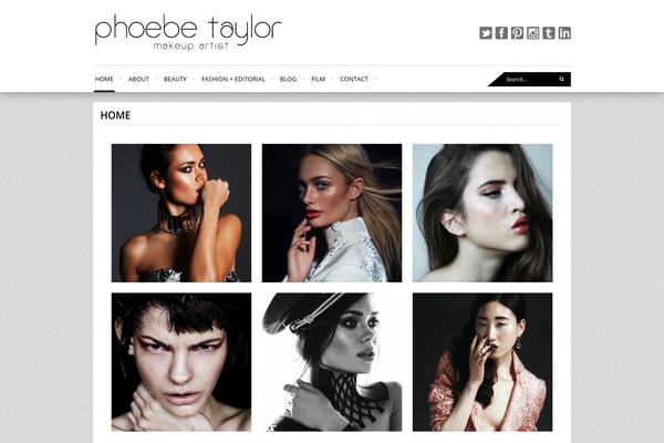 Wpex Fashionista theme site design template sample