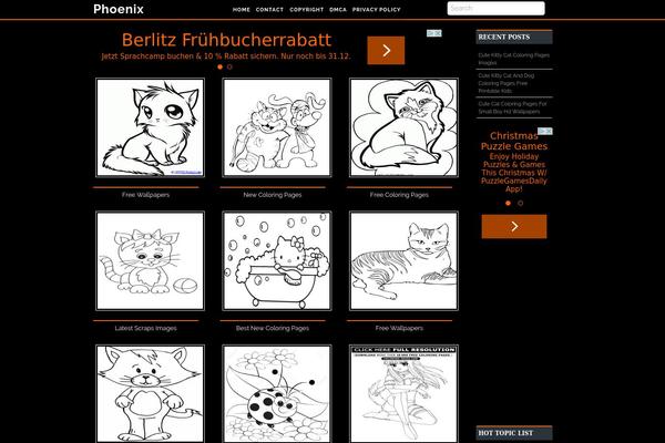 Visual theme site design template sample