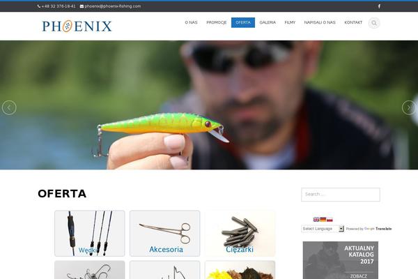 Ascent theme site design template sample