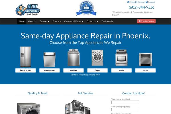 phoenixappliancerepair.com site used Bootstrap-3-blank-wordpress-theme-master