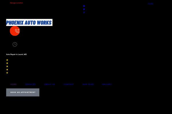 phoenixautoworks.org site used Autofiix