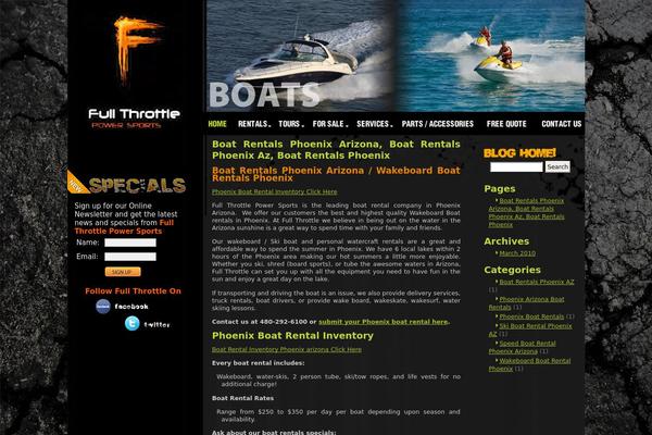 Default theme site design template sample