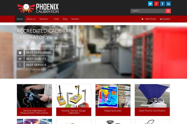 phoenixcalibrationdr.com site used Openmind