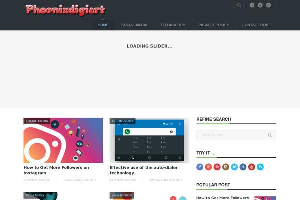 Site using Penci-review plugin