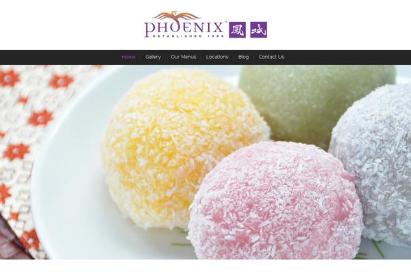 Phoenix theme site design template sample