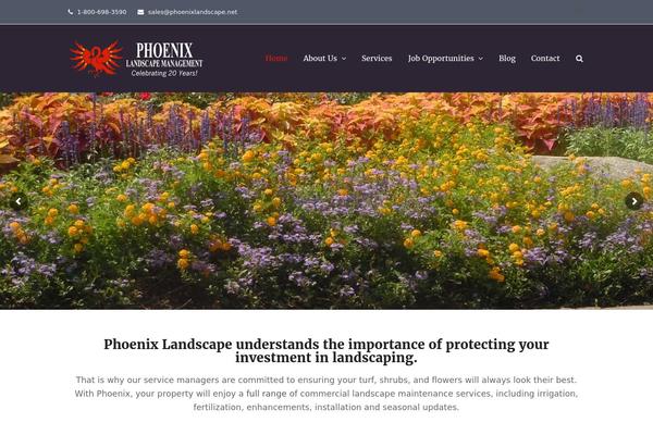 Total theme site design template sample