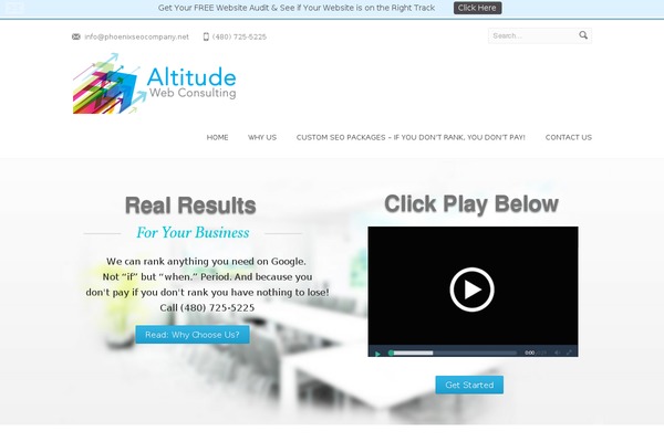 Terra theme site design template sample