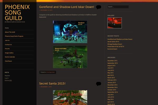 Sunspot theme site design template sample