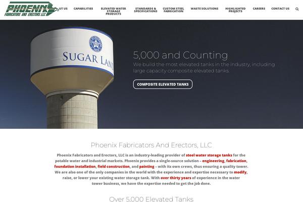 Jupiter Child theme site design template sample