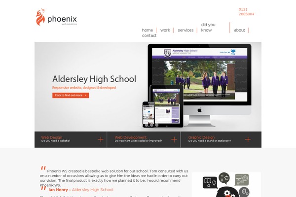 phoenixws.co.uk site used Phoenixws