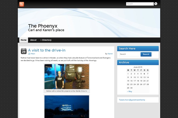 Site using Social Sharing by Danny plugin