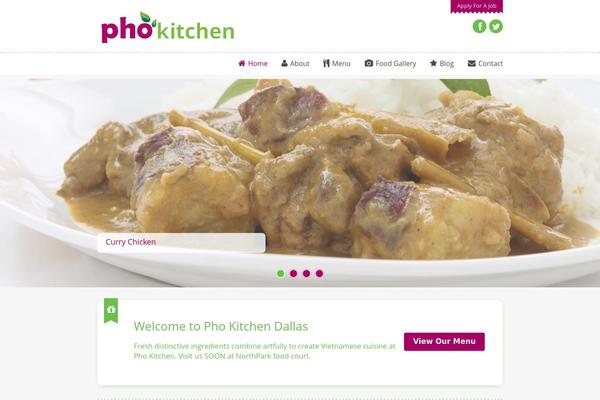 Dine & Drink theme site design template sample