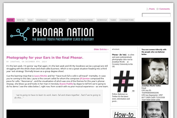 Site using Awesome Social Icons plugin