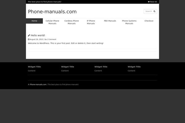 Humbleshop theme site design template sample