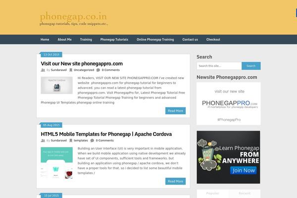 Makery theme site design template sample
