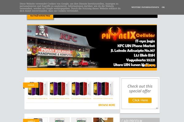 Tisson theme site design template sample