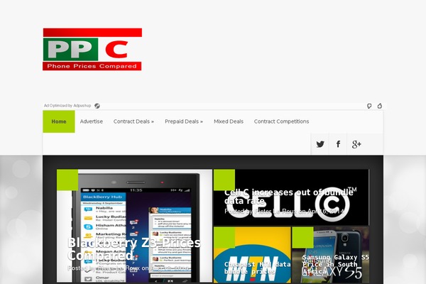 Nexus theme site design template sample