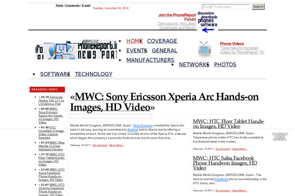 WP Newspaper theme site design template sample