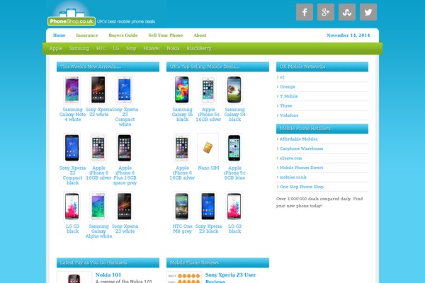 Remobile Pro theme site design template sample