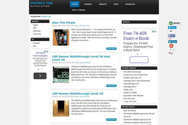 Monex theme site design template sample