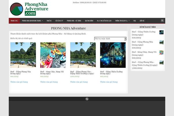 GridMag theme site design template sample