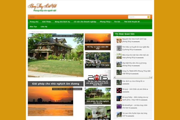 Resizable theme site design template sample